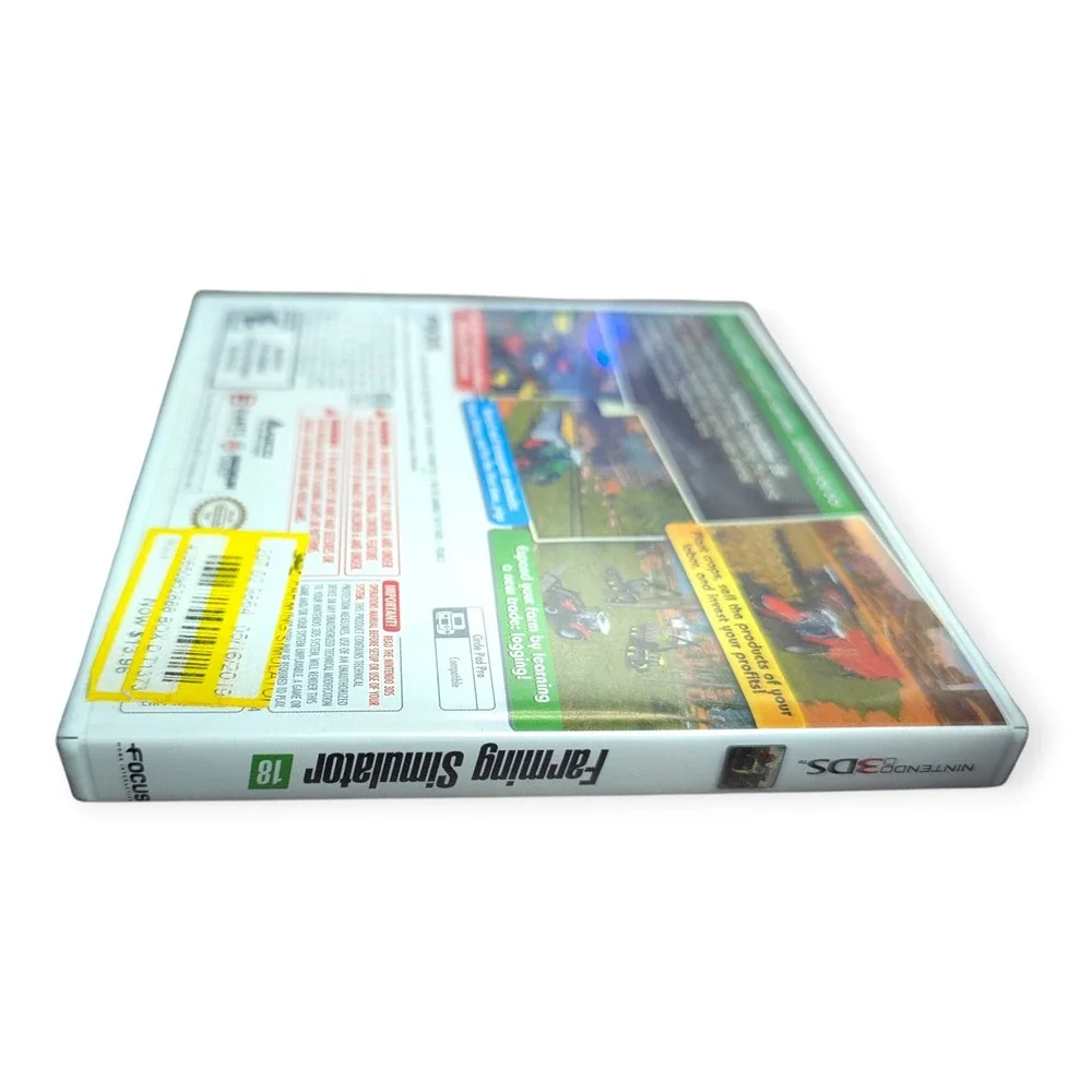 Farming Simulator 18 Nintendo 3DS Video Game New Focus Home Interactive NIB‎